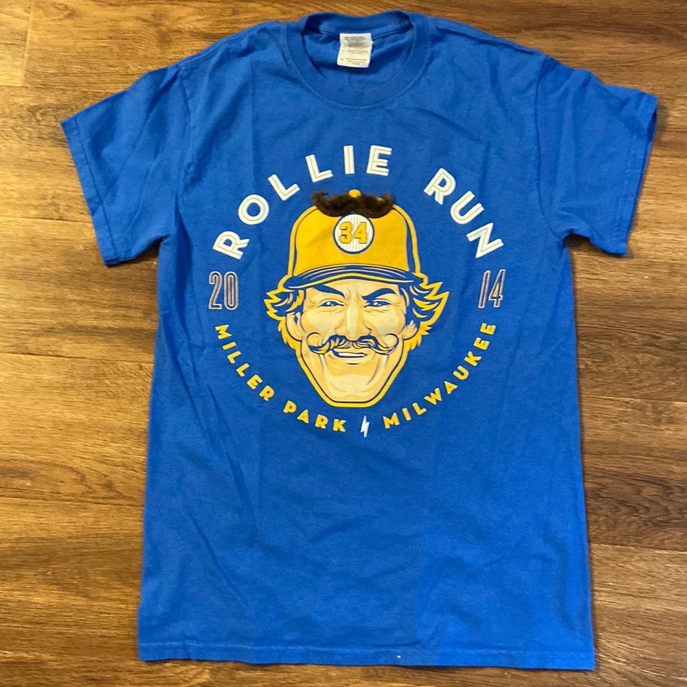 Rollie Fingers Run Shirt 2014 Miller Park